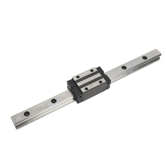 Rail Linéaire - HURRISE - MGN9H - 100mm - 9mm - Bloc Coulissant en