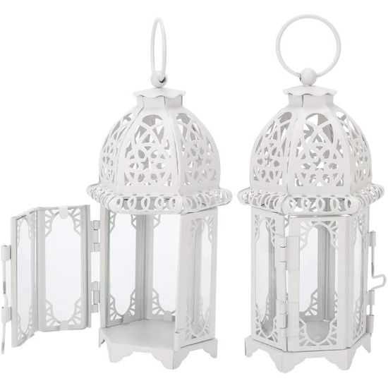 24 Lanternes De Noël Décoratives Avec Bougies - 2 Styles, 27x10 Cm, Pour Table Et Décoration D'intérieur