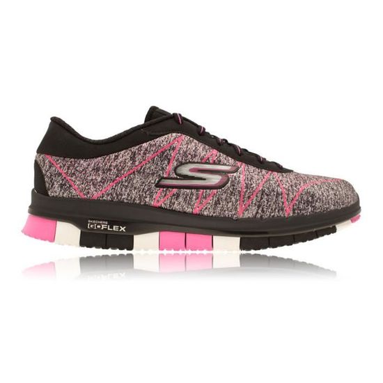 Skechers Go Flex Ability Femme Chaussures Loisir Multicolore Noir, rose -  Cdiscount Chaussures