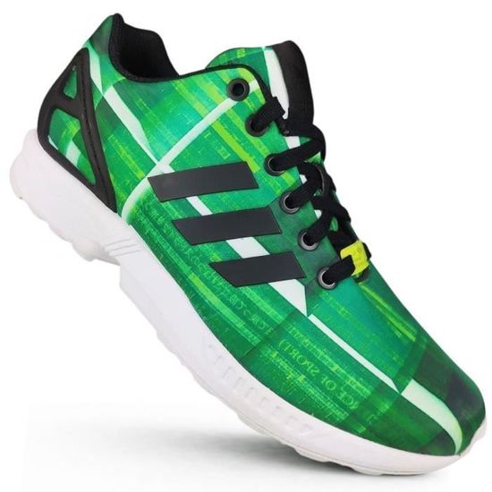 Adidas zx flux 2.0 enfant verte deals