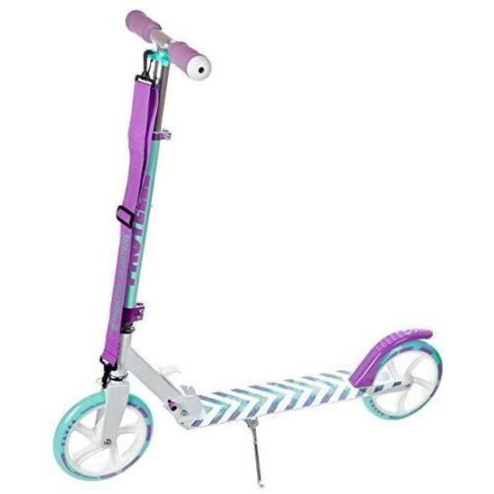 Trottinette Urbaine Adulte Et Enfant - Grandes Roues 200mm, Double Amortisseur, Charge 150kg