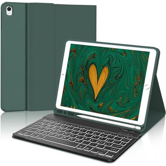 Coque Clavier Bluetooth AZERTY Pour IPad 9.7" - Compatible IPad 6/5, Air 2/1, Pro 9.7, Détachable - 7