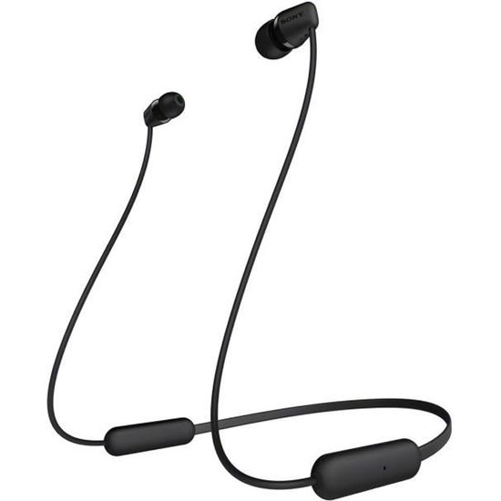 SONY WI-C200 Ecouteurs intra-auriculaires Bluetooth sans fil - Style tour de cou - Bleu