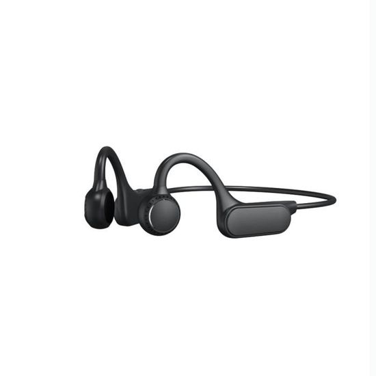 Ysilla Écouteurs sans Fil à Conduction Osseuse, Casque Bluetooth pour Sport Course Vélo, -Noir