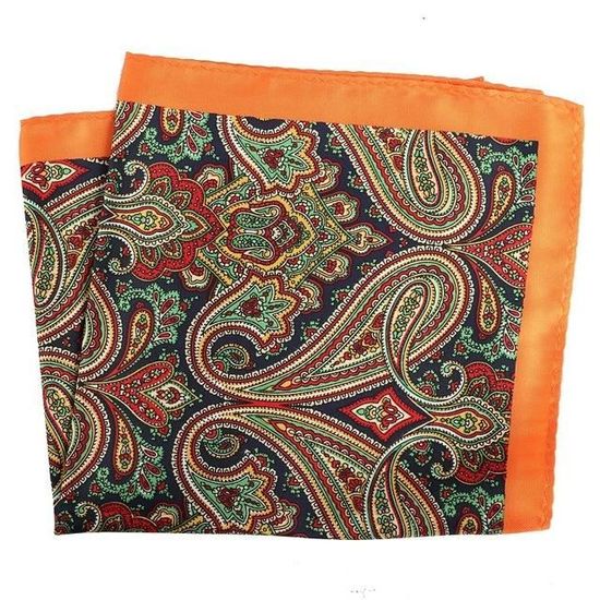 Ascot Homme Et Pochette Ensemble Paisley Fleuri Ascot Pour Homme