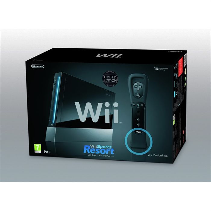 Nintendo Console Wii Noire Sports Resort