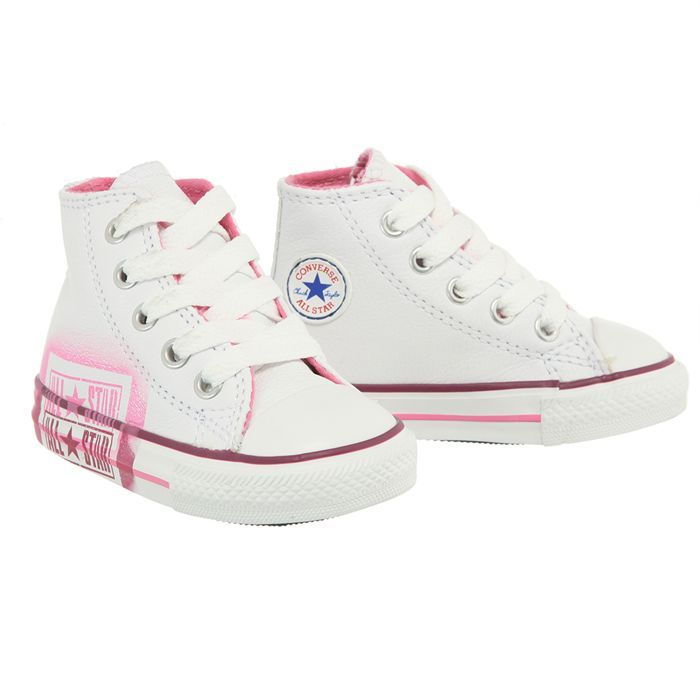 converse bébé rose