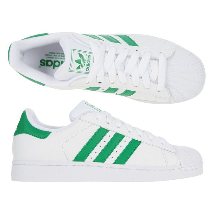 adidas superstar 2 femme verte