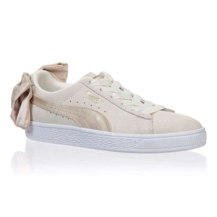basket puma suede bow