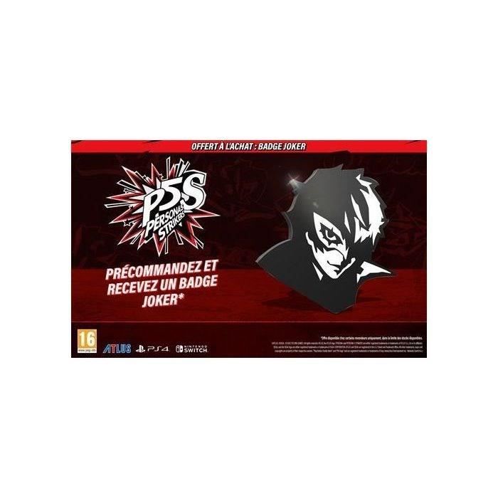 P5S Bonus de Précommande P5S Badge Joker