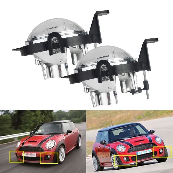 Gauche + Droite Feux de Brouillard Feu de Jour Pour Mini Cooper Roadster Clubman R55 R56 R57 R58 R59