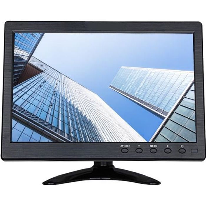1026H Écran de Vidéosurveillance Cctv Moniteur Couleur Lcd Tft 10 Pouces Moniteur de Surveillance