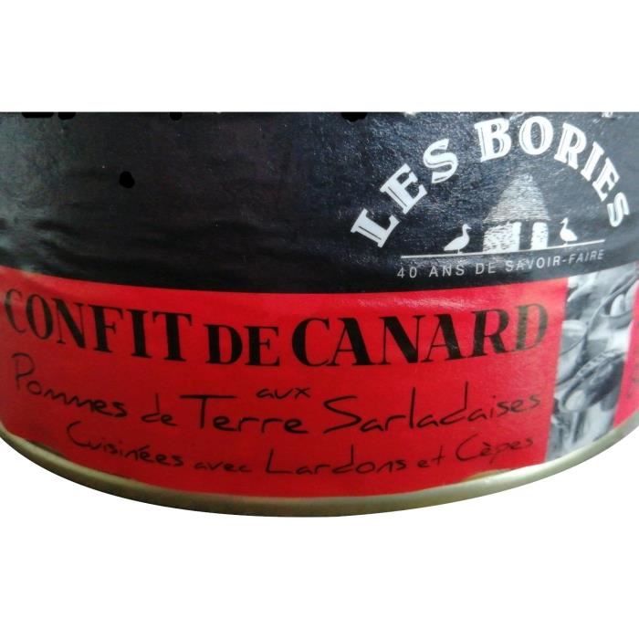 Confit de Canard Pommes de terre Sarladaises - 840 g
