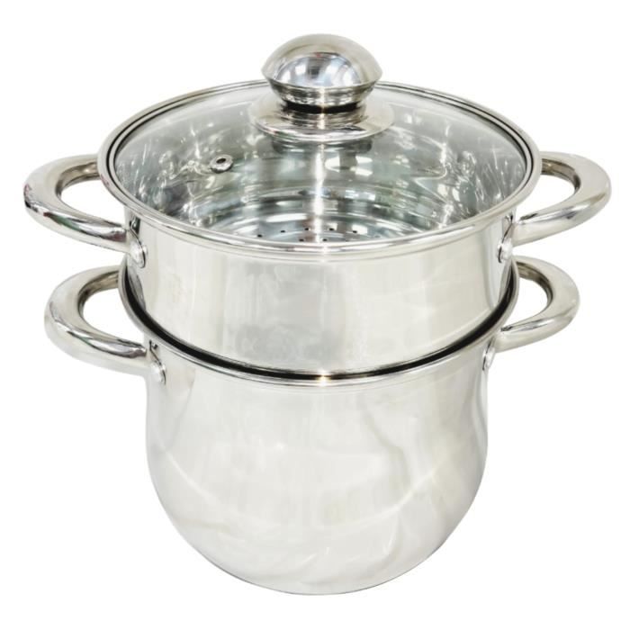 Couscoussier traiteur inox 14 Litres