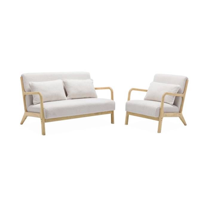 Banquette 2 places Tissu Promotion