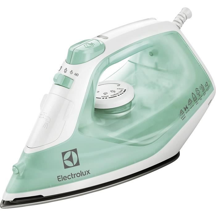 CENTRE DE REPASSAGE Electrolux edb1720 Fer agrave repasser centrale vaporseco Semelle en Acier Inoxydable 195 m 80 gmin Mint Co911