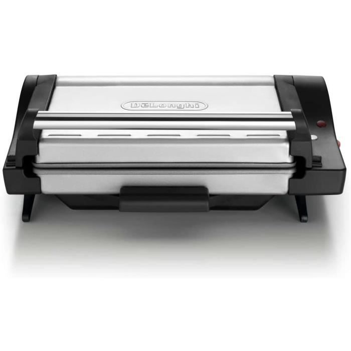GRILL ELECTRIQUE DeLonghi CG4001BK Grill Viande dieacuteteacutetique NoirArgent 1600 W31
