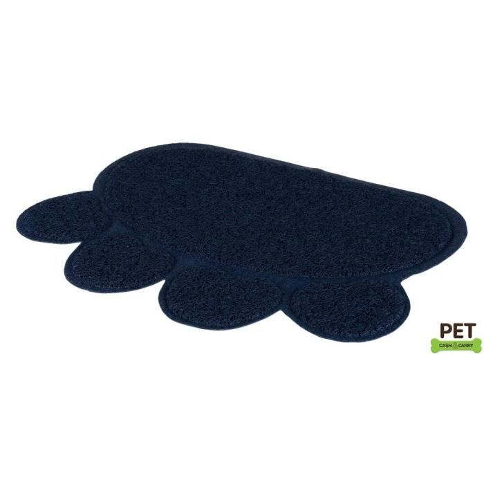 Trixie 40383 Tapis pour litière en PVC Motif Pattes