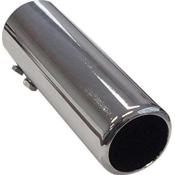 Autostyle Embout d`Echappement, 50 mm, 150 mm, 44-47 mm, Acier/Chromé - AS 742