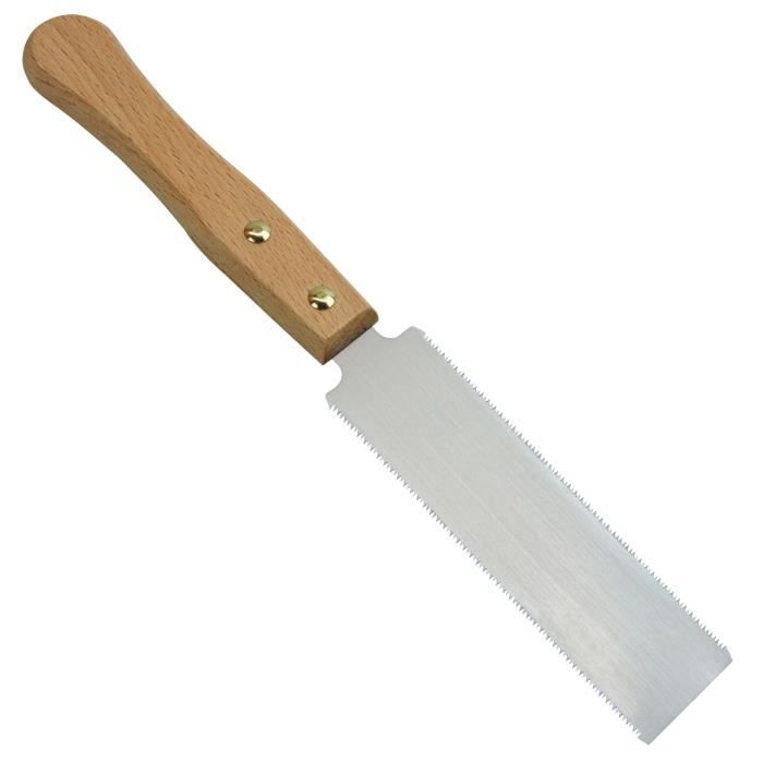 Scie japonaise - doublement denté - Ryoba pour les travaux de bois plus fins - FAMEX 5512