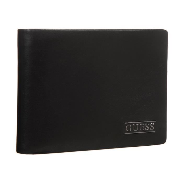 GUESS Portefeuille Noir Homme