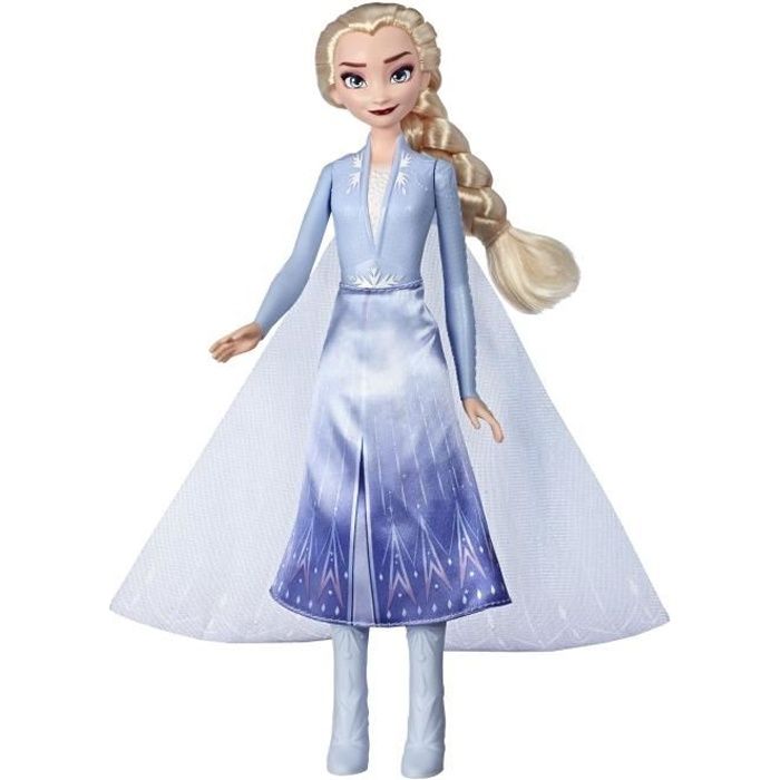 Disney La Reine des Neiges 2 – Poupée Princesse Disney Elsa Robe Lumineuse - 27 cm