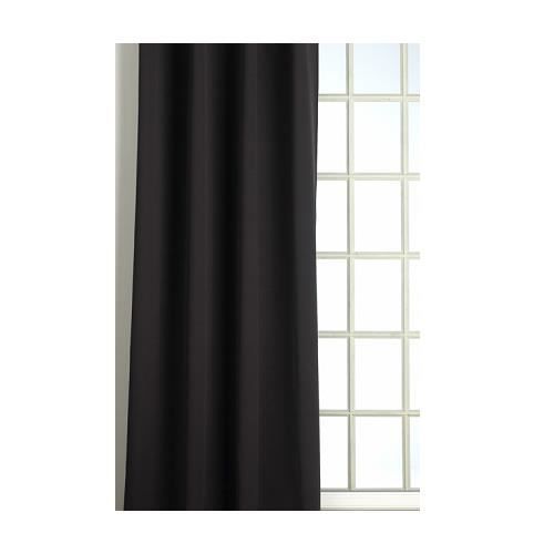 Rideau isolant thermique HIVER couleur Noir 145…