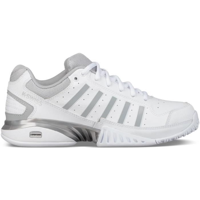 Chaussures de tennis femme K-Swiss receiver 4 omni - blanc - 36