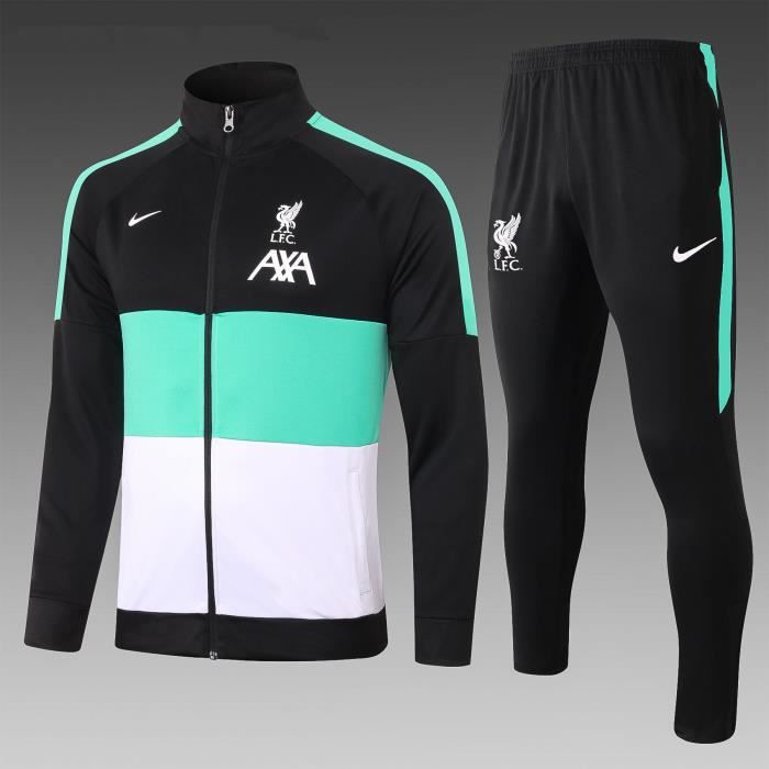 Survêtement de Foot Homme Veste 2020 2021 Nouveau Maillot de Football Pas Cher Survet Kit
