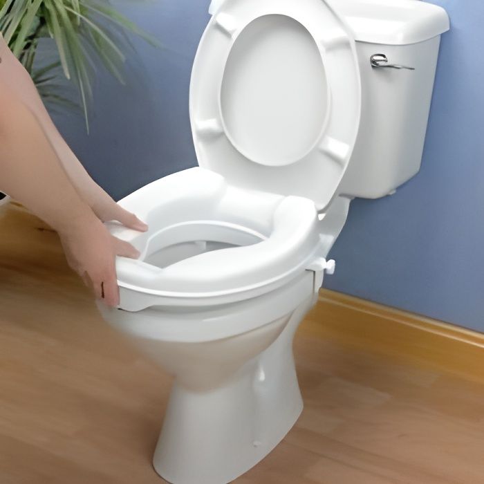 Rehausseur de toilette Savanah suréléve les wc, existe en 3 hauteurs: 5, 10, ou 15 cm