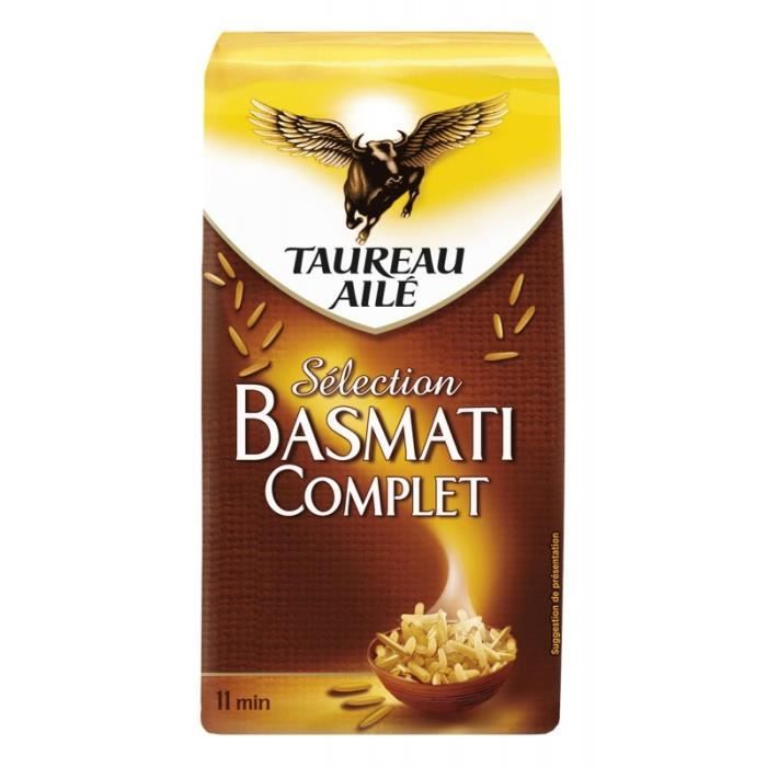 TAUREAU AILE - Basmati Complet 500G - Lot De 4