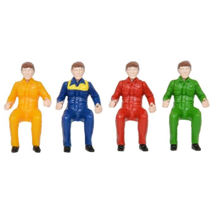 TOMY Assortiment de 4 figurines de conducteurs