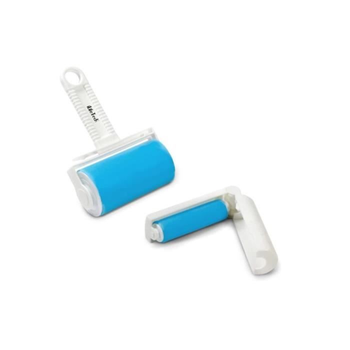 Rouleau Adhesif Vetement Réutilisable Brosse de Nettoyage pour Meuble Retirer Chien Chat Cheveux
