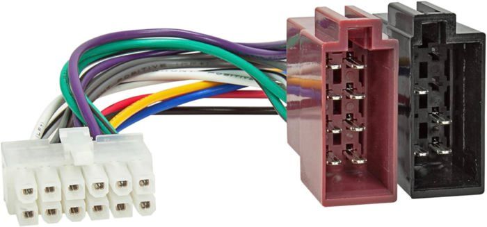 - Cable Adaptateur Faisceau autoradio fiche ISO Radio Compatible avec Autoradio 12 Pin Pioneer DEH/AEG/Takara/Tokai