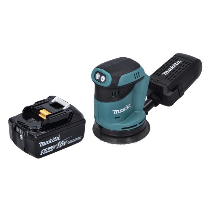 Ponceuse Excentrique 18V LXT 125 Mm Makita DBO180Z - Machine Seule, Puissante Et Compacte