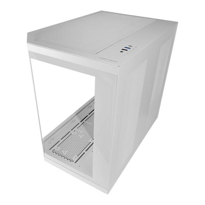 Boîtier ATX - Mars Gaming - MC-3TCORE - Triple Verre Trempé - Double Chambre - Blanc