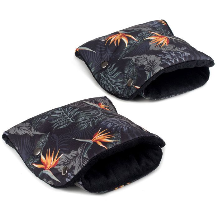 Gants De Poussette Hiver - Polaire Chaude & Imperméable - Coupe-Vent - Universal Pour Toutes Poussettes