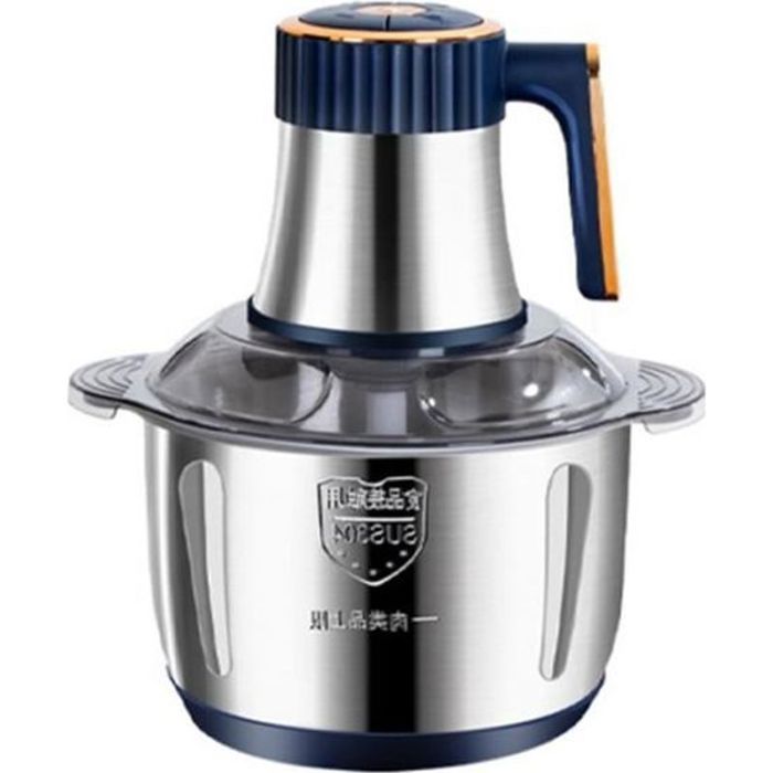 Hachoir électrique 5 litres 500W 5 vitesses 6 lames inox avec fouet - Fuienko