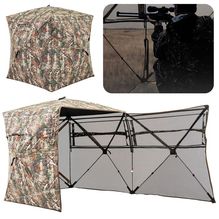 Porte-cartouche élastique avec rabat, motif camouflage Mossy Oak Break