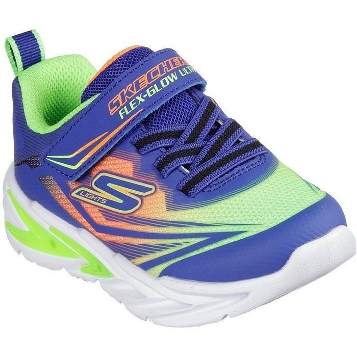 Skechers Baskets Skechers S Lights-flex-glow Bleu Fille