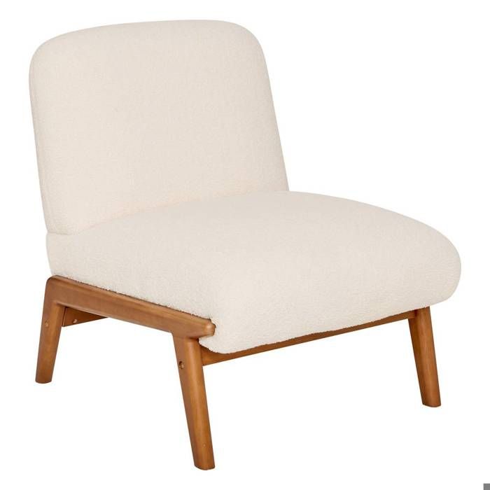 Fauteuil Liora blanc - Atmosphera Créateur dintérieur