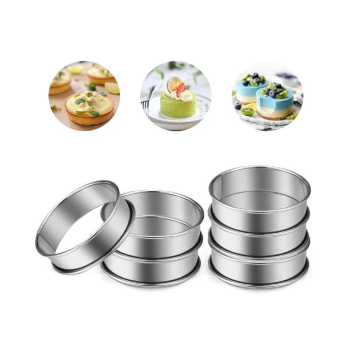 Gefu Cercle à Gâteau H.10 Cm En Acier Inoxydable Tondo Clip