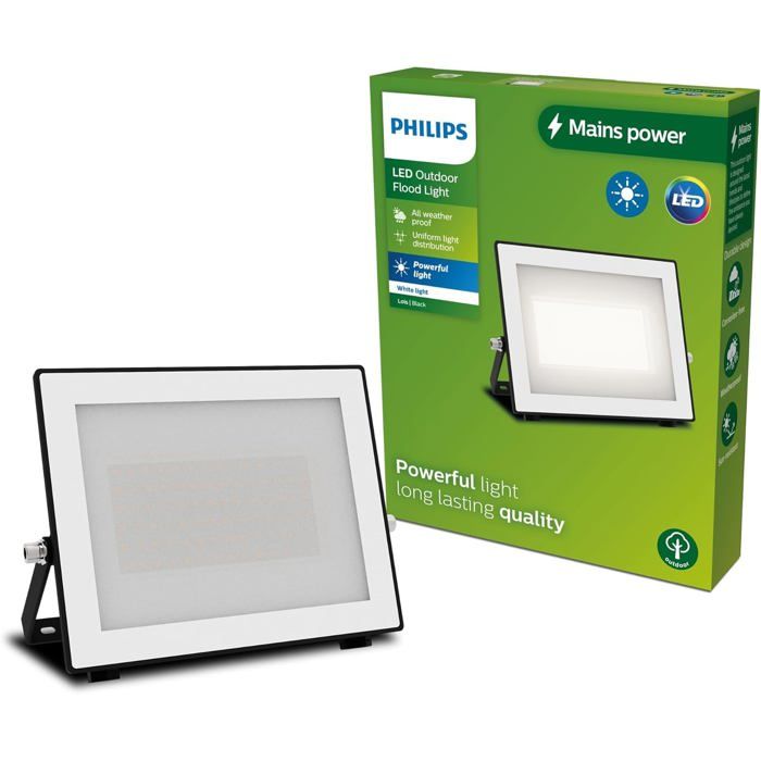 Applique murale LED extérieure Philips Calgary chaud IP65 Montage mural 19.6x2.8x16.5 cm Métal