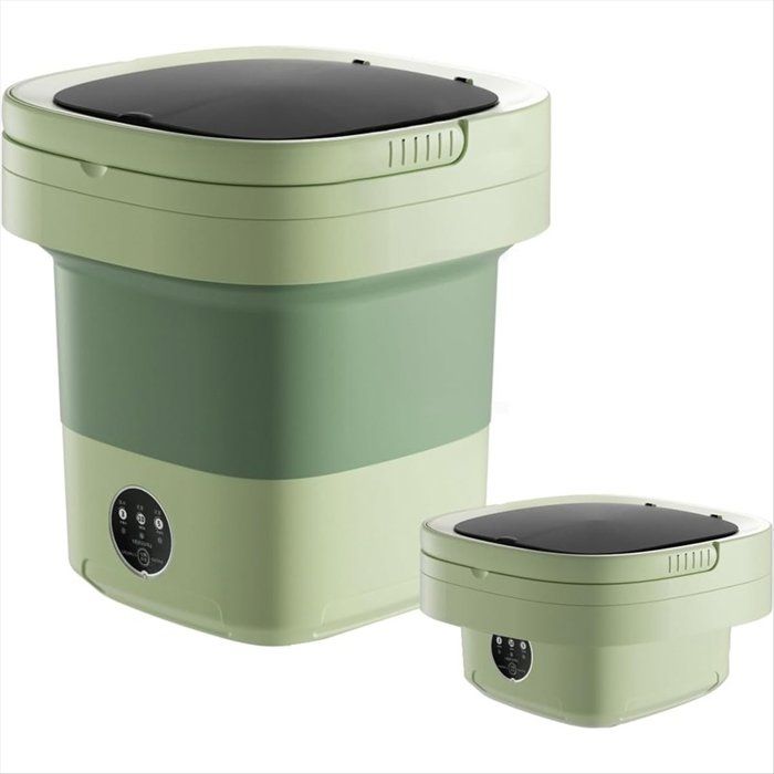 Mini Machine à Laver Portable Pour Sous-vêtements - 1,7L - Silencieuse - Parfaite Pour Voyage, Camping, Studio