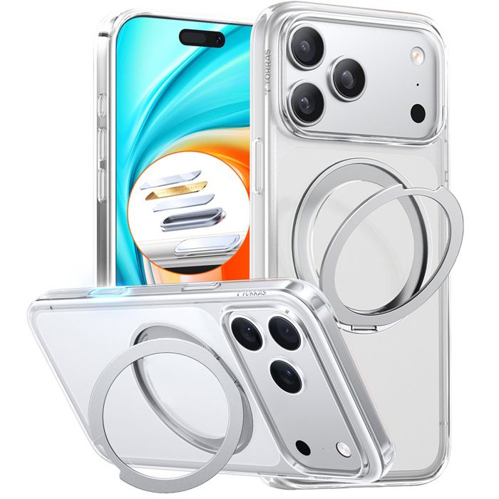 Coque Torras Ostand Pro MagSafe Series pour iPhone 17 Pro - Clear