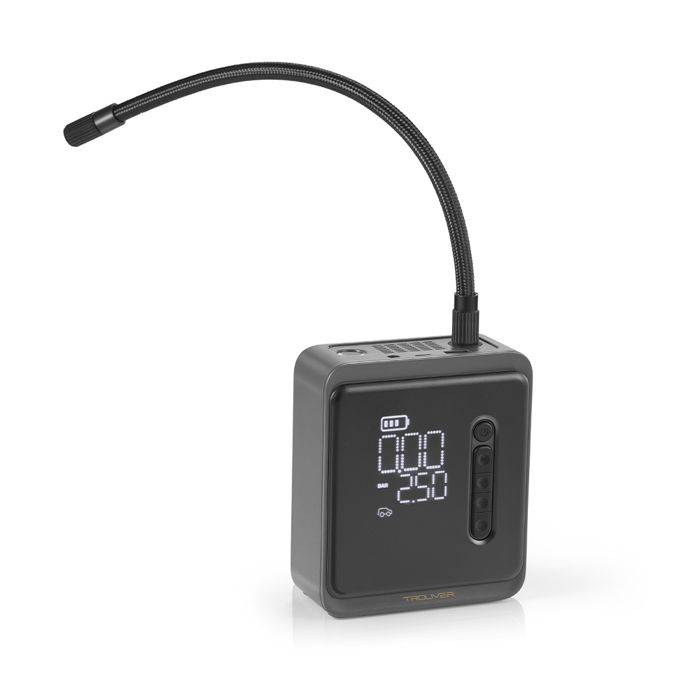 MOVA MAP001 Gonfleur Portable Sans Fil 120 W – Batterie 3×2600 mAh Compact pour Pneus Voiture Moto et Vélo Gris Argent