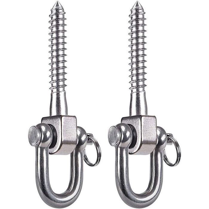Support, Lot de 4 Supports de Main Courante, Noir Porte-Mains Courantes