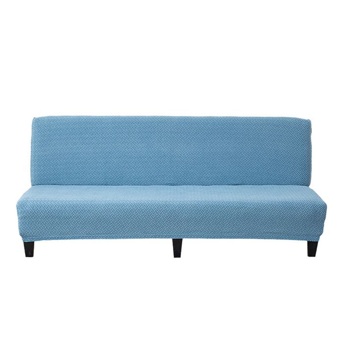 Housse canapé lit clic-c 3 pes 160-200 cm super élastique tissu jacquard coton