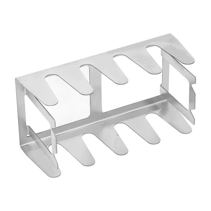 2 Supports à Hot Dog Pour Barbecue - Acier Inoxydable - Portable Pour Camping, Fêtes
