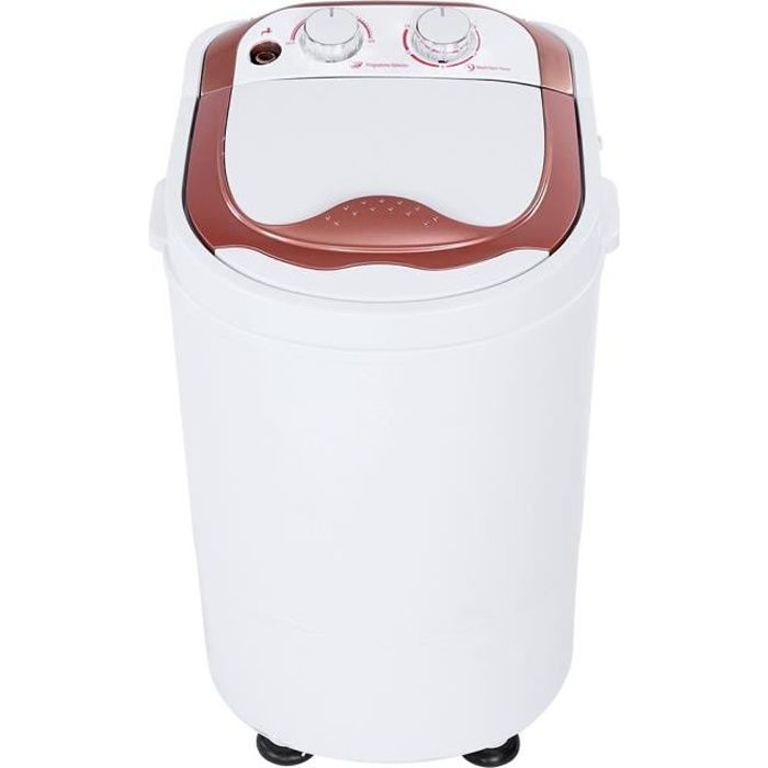 Machine A Laver Portable Lave Linge Camping Essoreuse Mobile Eco 2 Compartiments